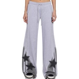 COOL MIXTAPE WIDE LEG SWEATPANTS DELIA*S BY DOLLS KILL